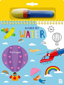 KLEUREN MET WATER VOERTUIGEN - 9789403228440