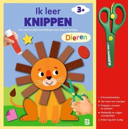 KNUTSELBOEK MET SCHAARTJE: DIEREN - 9789403236063