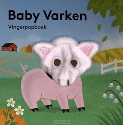 VINGERPOPBOEKJE BABY VARKEN - 9789464081039