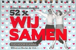 52X WIJ SAMEN - HEMELS HUWELIJK KALENDER - 9789491844386