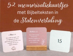 MEMORISATIEKAARTJES - STATENVERTALING - 9789492987556