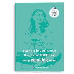 AGENDA 2024 POSITIEVE SPREUKEN - VERHEES, MARK - 9789493205222