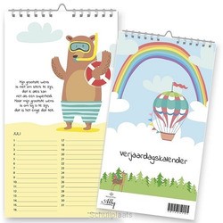 VERJAARDAGSKALENDER KINDERLIEDJES CHRIST - 9789493206069