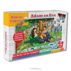 PUZZEL ADAM EN EVA 24X43CM - 9789493208612