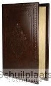DAMESZAKBIJBEL D32 ANTIEK BRUIN LEER