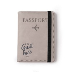 PASPOORTMAPJE BEIGE - MA20210BEI