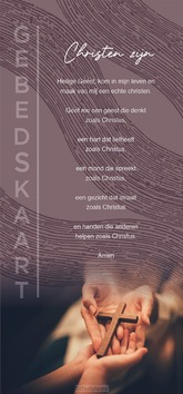 GEBEDSKAART CHRISTEN ZIJN - HOUR OF POWER - MA24057