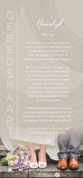 GEBEDSKAART HUWELIJK - HOUR OF POWER - MA24059