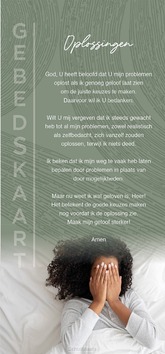 GEBEDSKAART OPLOSSINGEN - HOUR OF POWER - MA24063