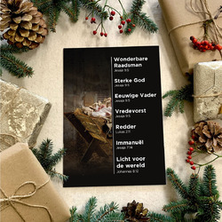 WONDERBARE RAADSMAN - CADEAUBORD, KERST - MA27102