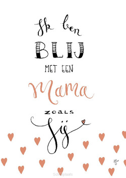 KAART BLIJ MET EEN MAMA - MOMENTS - MA36081