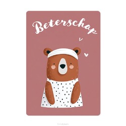 KAART ZIEK BEERTJE - EIGENW!JS - MA62023